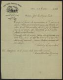 Carta de Constantino Represas a José Rodrigues Prieto