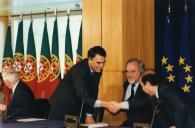 Assinatura do Quadro Comunitário de Apoio para Portugal II