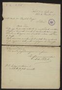 Carta de Antonio Padula a Teófilo Braga