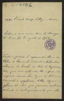 Carta de Agostinho Fortes para Teófilo Braga