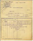 Carta do Crédit Franco-Portugais para Manuel Teixeira Gomes