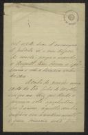Carta de Marcelino Morais a Teófilo Braga