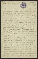 Carta de Joaquim de Araújo a Teófilo Braga