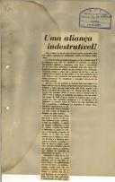 Uma aliança indestrutível!