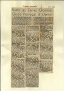Rumo às terras gloriosas onde Portugal é eterno!