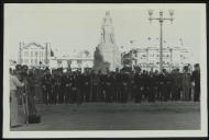 Fotografia de Óscar Carmona, em Maputo (Lourenço Marques), por ocasião da visita de Estado que efetuou a Moçambique