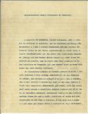 Carta de Maria Cândida Chagas e Freitas, Maria do Carmo Guerreiro e Nanchial Franco, Hilda Confreiras de Campos Cansado e outros para Sidónio Pais