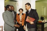 Visita de Jonas Savimbi