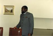 Visita de Jonas Savimbi