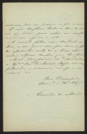 Carta de Anselmo de Morais para Teófilo Braga