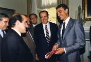 Almoço com Sport Lisboa e Benfica