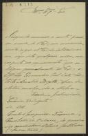 Carta de Carlos Joaquim Teixeira a Teófilo Braga
