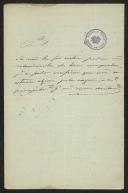 Carta de António Ferreira de Macedo Pinto para Teófilo Braga