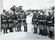 Fotografia de Américo Tomás em Inhambane, por ocasião da visita de estado efetuada a Moçambique