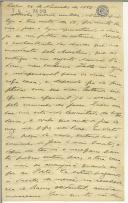 Carta de Teófilo Braga para Maria do Carmo Xavier de Barros Leite