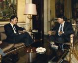 Visita Oficial a España del Excelentismo señor Doctor Anibal Cavaco Silva Primer Ministro de la Republica Portugal