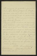 Carta de Carlos Augusto Rosa a Teófilo Braga