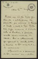Carta de E. Schwalbach, do Conservatório Real de Lisboa, a Teófilo Braga