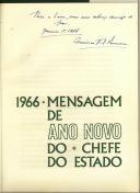Mensagem de Ano Novo do Chefe do Estado