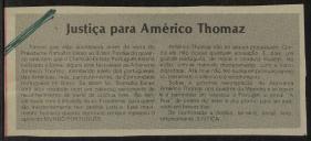 Justiça para Américo Thomaz