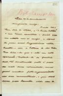 Cópia de carta de Manuel Teixeira Gomes para Brito Camacho