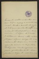 Carta de Francisco Pedro da Veiga Nogueira a Teófilo Braga
