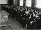 Fotografia da plateia no Instituto Superior Técnico durante a abertura do novo ano letivo da Universidade Técnica de Lisboa