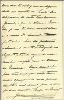 Carta de Jerónimo da Câmara Manuel para Manuel Teixeira Gomes
