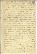Carta de Teófilo Braga para Maria do Carmo Xavier de Barros Leite