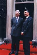 Aníbal Cavaco Silva e John Major