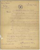 Ofício de José Martins Santareno para Teófilo Braga