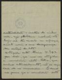 Carta de Manuel Rodrigues Gomes a Teófilo Braga