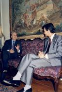 Visita de Perez de Cuellar a Portugal