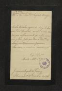 Carta de Joaquim Augusto de Queirós a Teófilo Braga