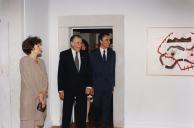 Visita de Patricio Aylwin a Portugal