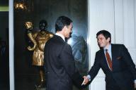 Visita de Enrique Barón Crespo a Portugal