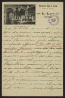Carta de Francisco José da Costa a Teófilo Braga