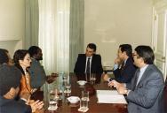 Visita de Jonas Savimbi