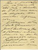 Carta de José Libânio Teixeira Gomes para Manuel Teixeira Gomes