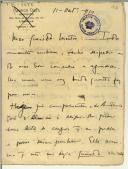 Carta de Alfredo Pimenta para Teófilo Braga