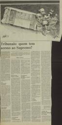 Tribunais: quem tem acesso ao Supremo?