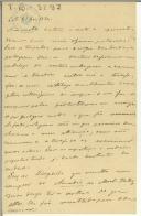 Carta de Adolfo Coelho a Teófilo Braga