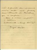 Carta de Teófilo Duarte para Sidónio Pais