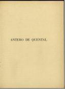 Idearium : Antologia do Pensamento Português : Antero de Quental