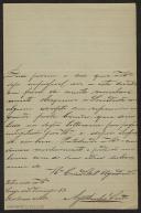 Carta de Agostinho Leão a Teófilo Braga