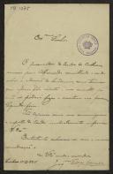 Carta de Joaquim Filipe Gomes a Teófilo Braga