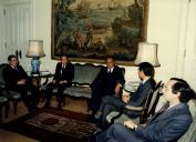 Audiência com representantes da Coreia do Sul
