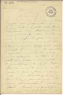 Carta de Joaquim de Vasconcelos para Teófilo Braga