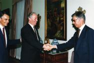 Visita de Jacques Santer a Portugal