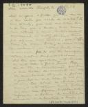 Carta de Joaquim de Araújo para Teófilo Braga